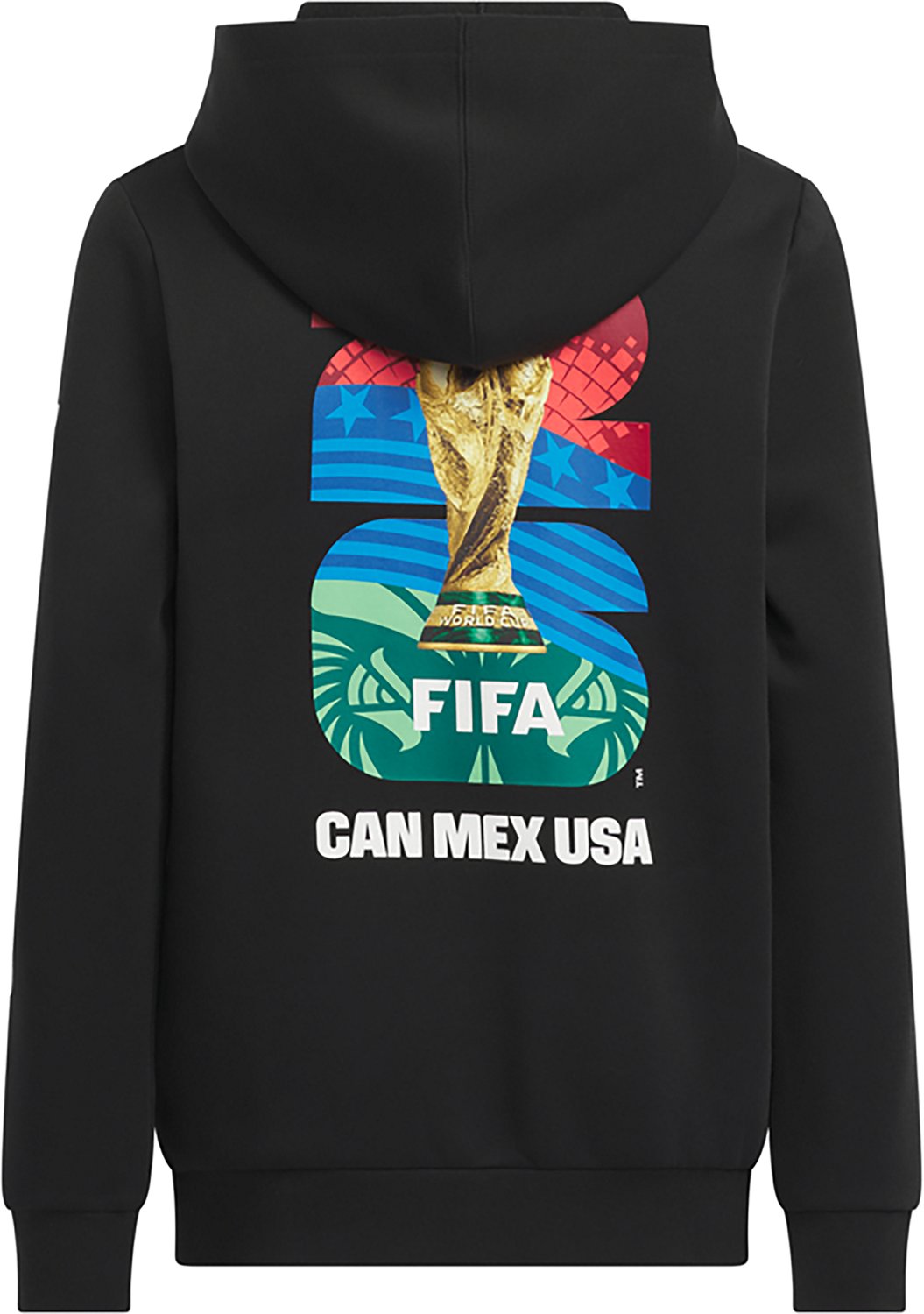 adidas Boys' World Cup 2026 Official Match Ball Graphic Hoodie - view number 2