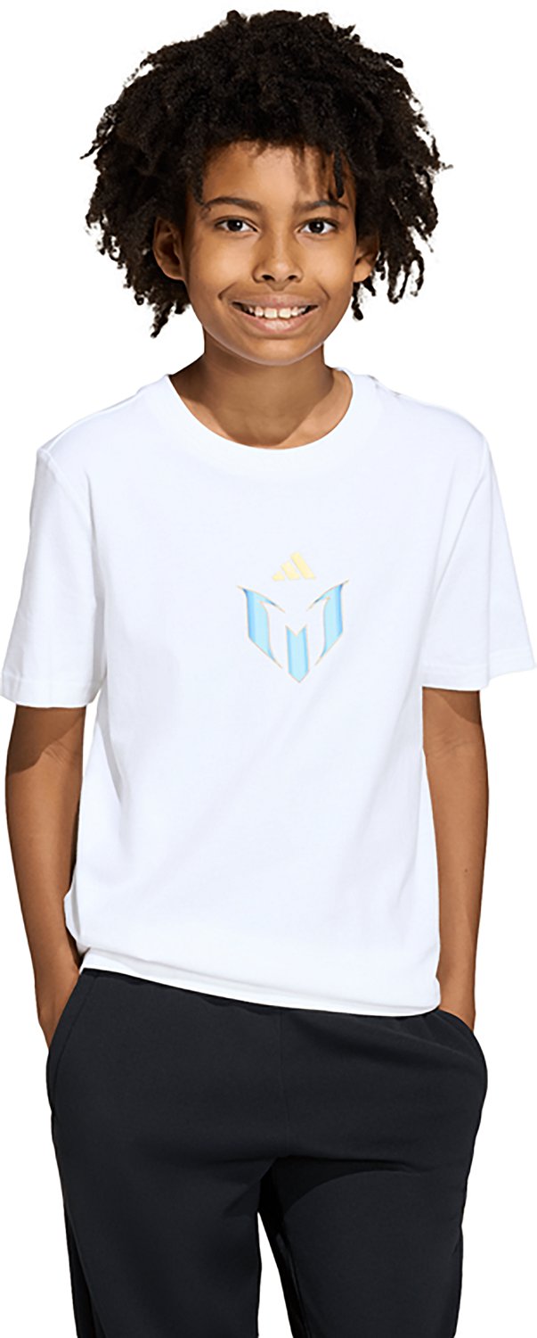 adidas Boys' Messi Icon Soccer Graphic T-shirt