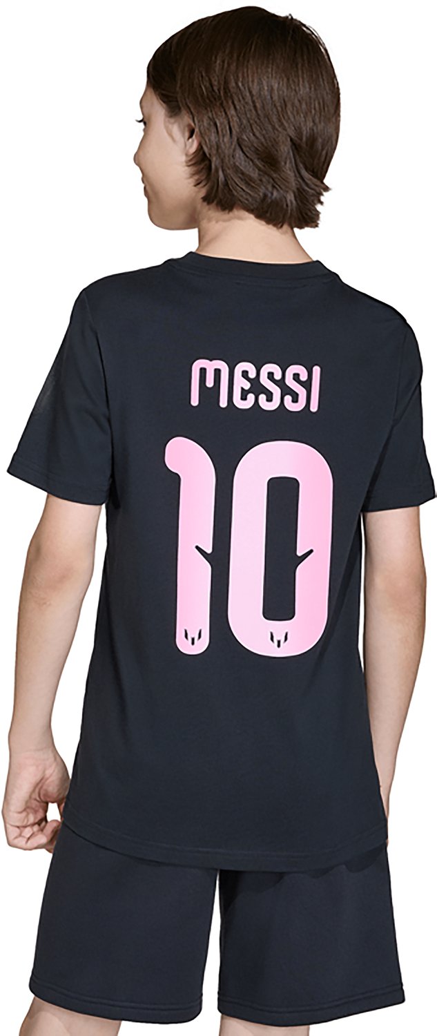 adidas Boys' Messi Name & Number Graphic T-shirt - view number 2