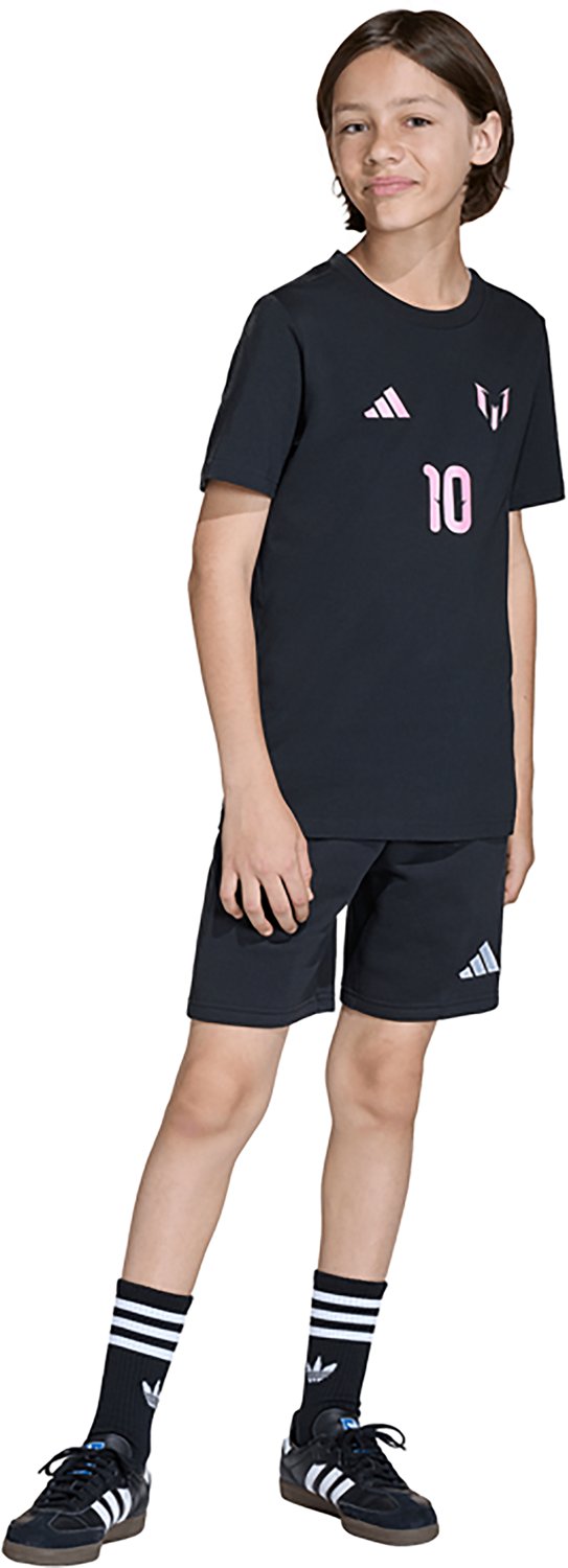 adidas Boys' Messi Name & Number Graphic T-shirt - view number 3