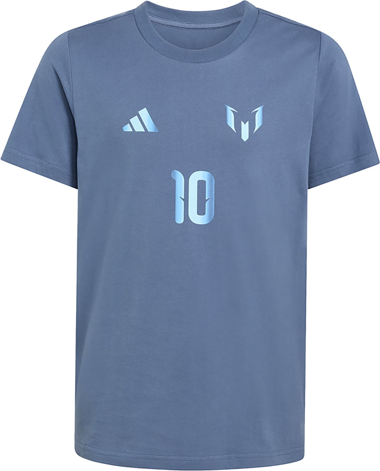 adidas Boys' Messi Name & Number Graphic T-shirt - view number 4