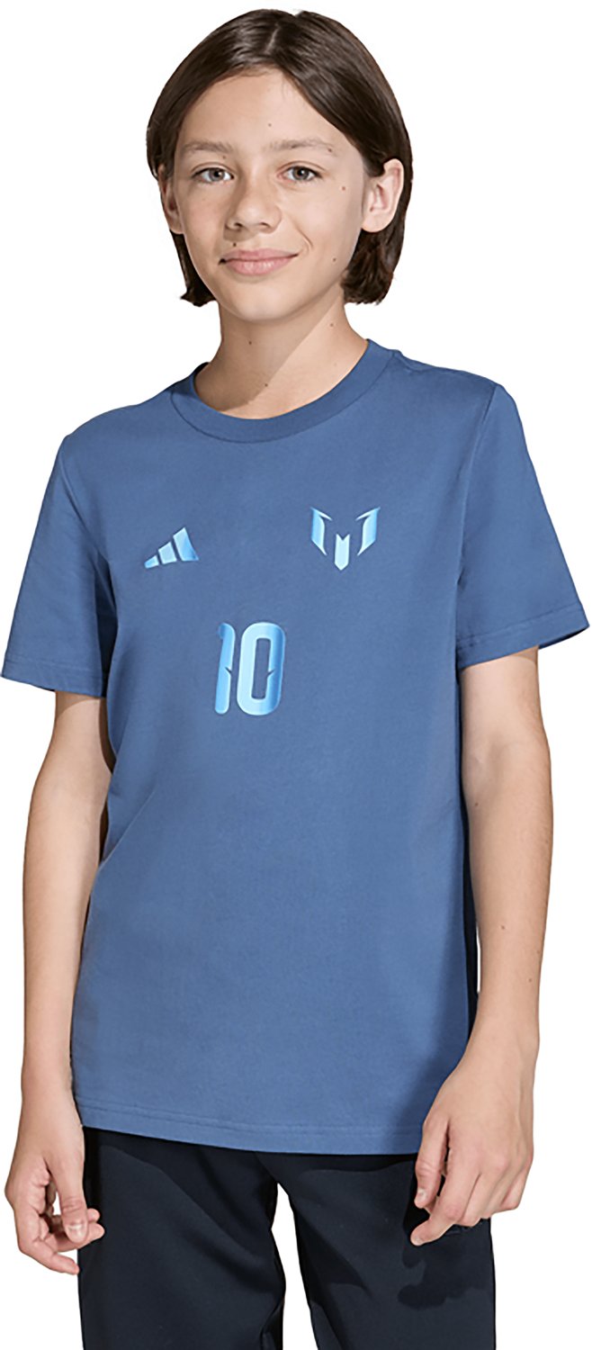 adidas Boys' Messi Name & Number Graphic T-shirt