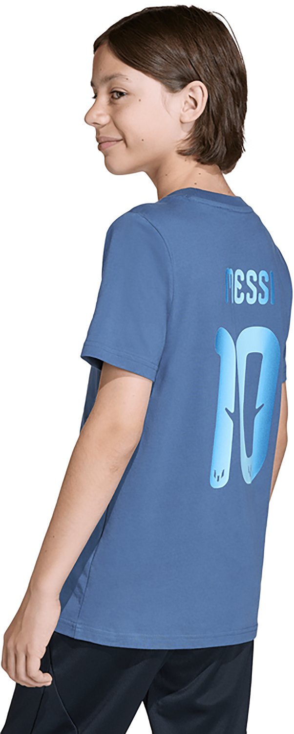 adidas Boys' Messi Name & Number Graphic T-shirt - view number 2