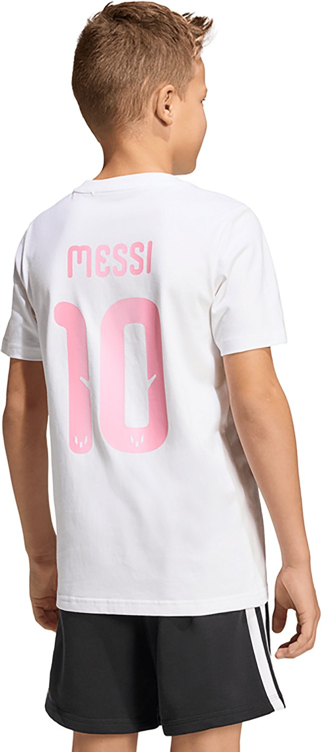 adidas Boys' Messi Name & Number Graphic T-shirt - view number 2