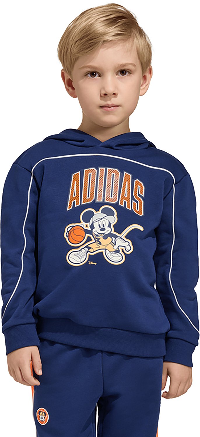 adidas x Disney Kids' 4-7 Mickey Mouse Hooded Sweatshirt