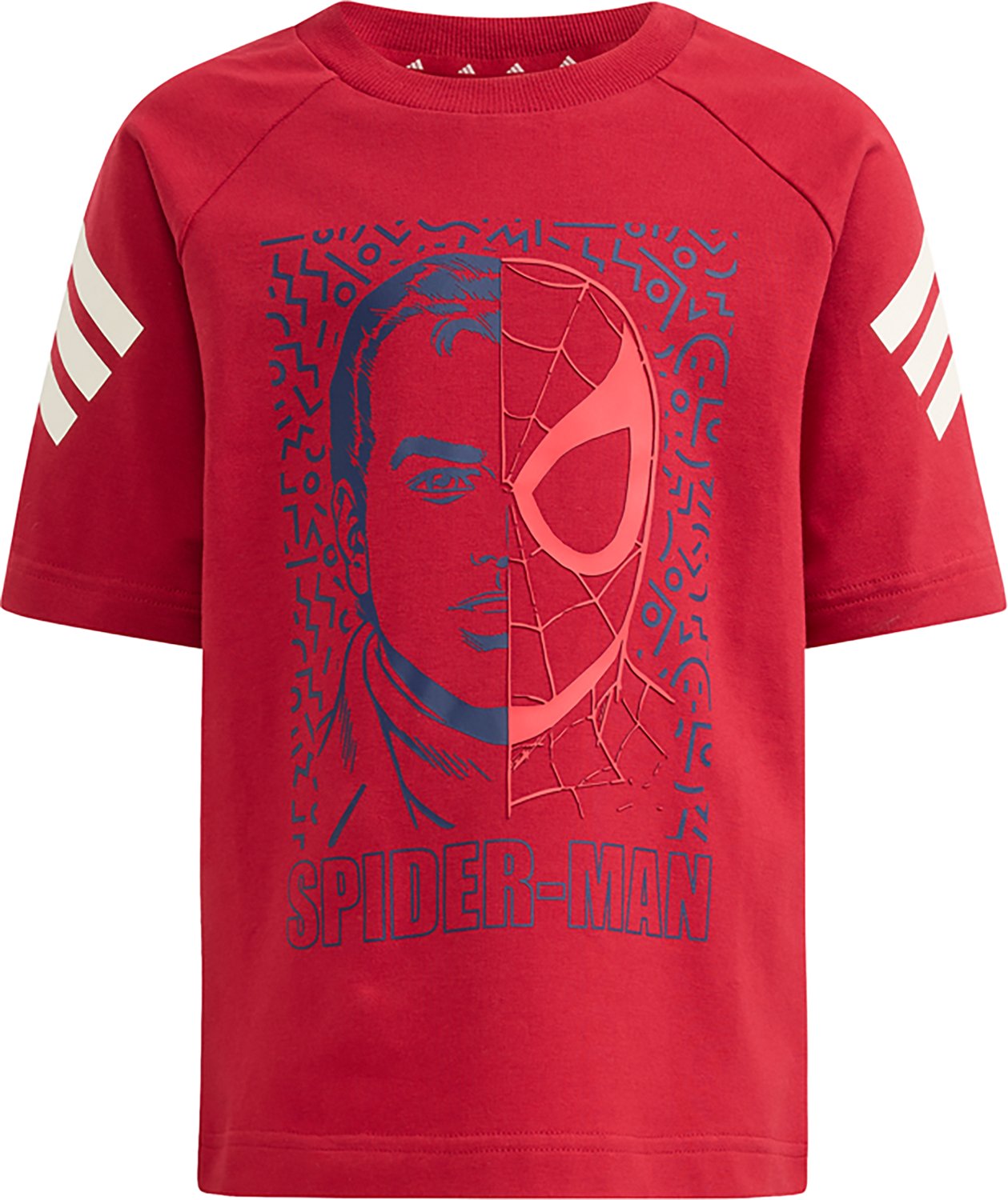 adidas x Marvel Kids' 4-7 Spider-Man T-shirt and Shorts Set - view number 4