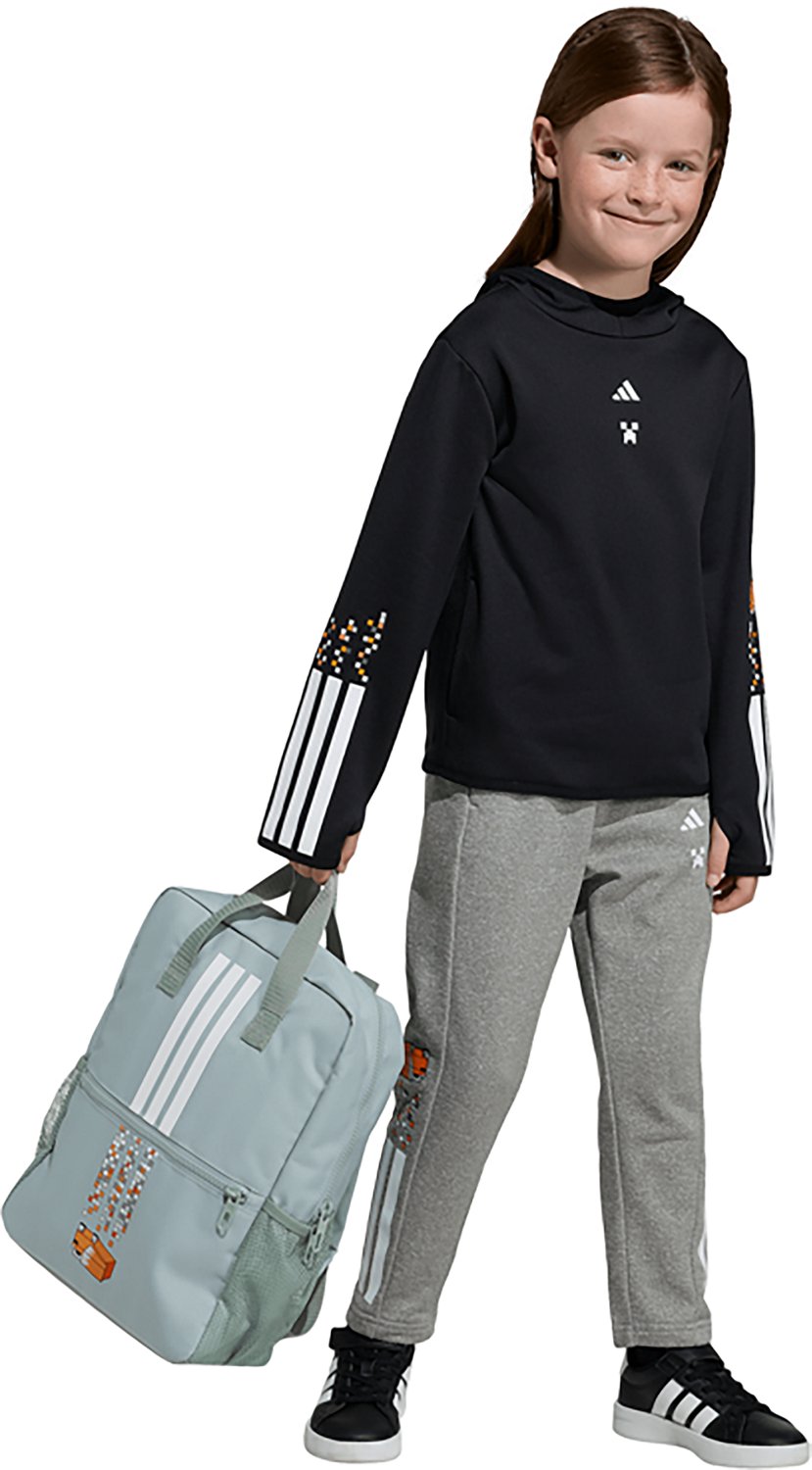 adidas x Minecraft Kids' 4-7 Training 3-Stripes Hoodie