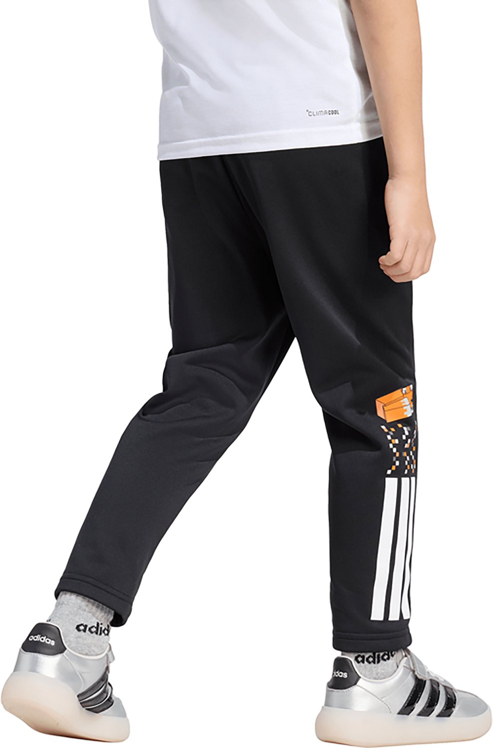 adidas Kids' 4-7 Minecraft 3-Stripes Training Pants - view number 2