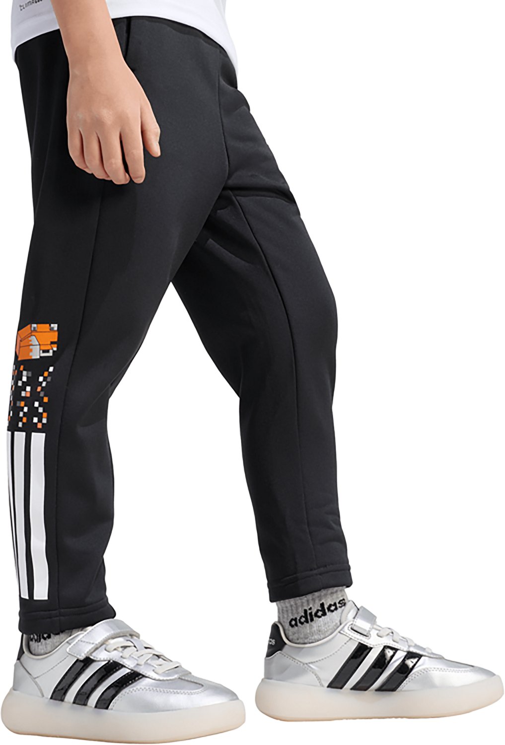 adidas Kids' 4-7 Minecraft 3-Stripes Training Pants - view number 5