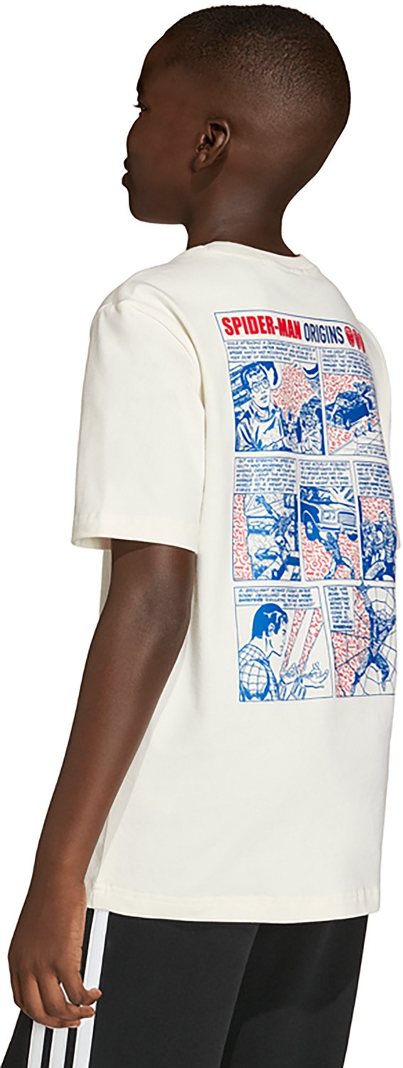 adidas x Marvel Kids' Spider-Man Graphic T-shirt - view number 2