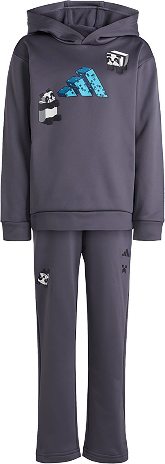 エムディーエヌエースキンセット adidas x Minecraft Kids' 4-7 Training Jogger Set | Academy