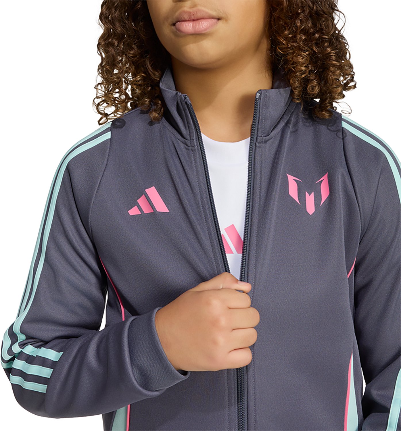 adidas Kids' Messi Soccer Jacket - view number 5