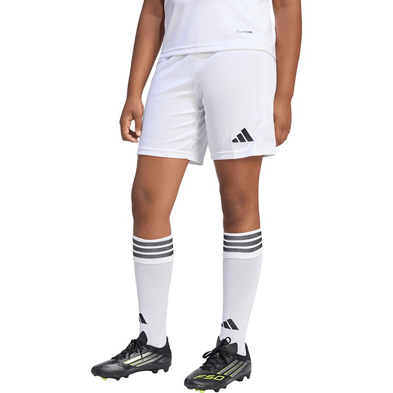 adidas Kids' Tiro 26 League Shorts, Small, White/White/Black