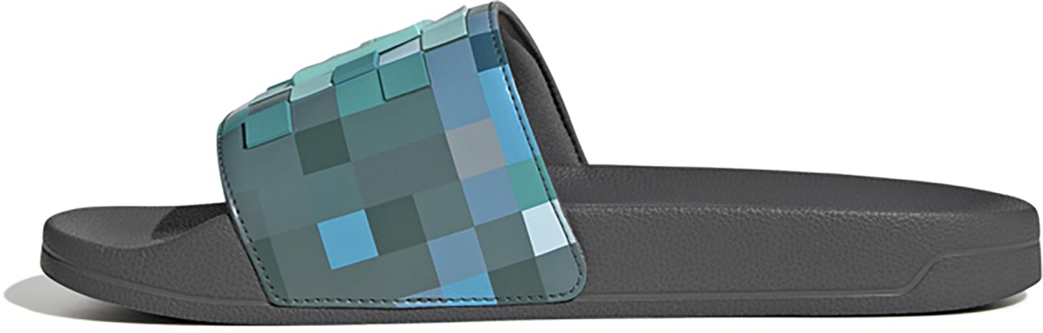 adidas Adults' Adilette Shower Minecraft Slides - view number 2