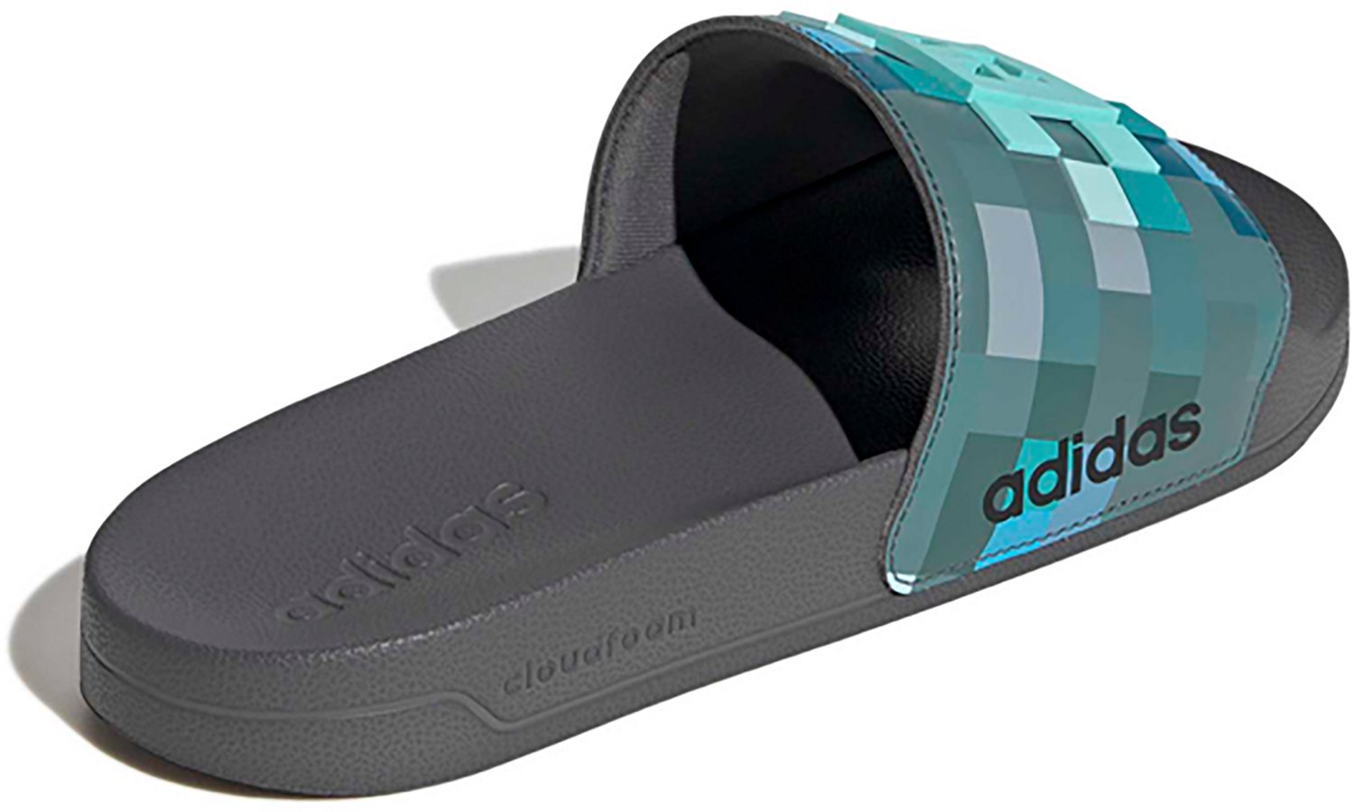 adidas Adults' Adilette Shower Minecraft Slides - view number 4