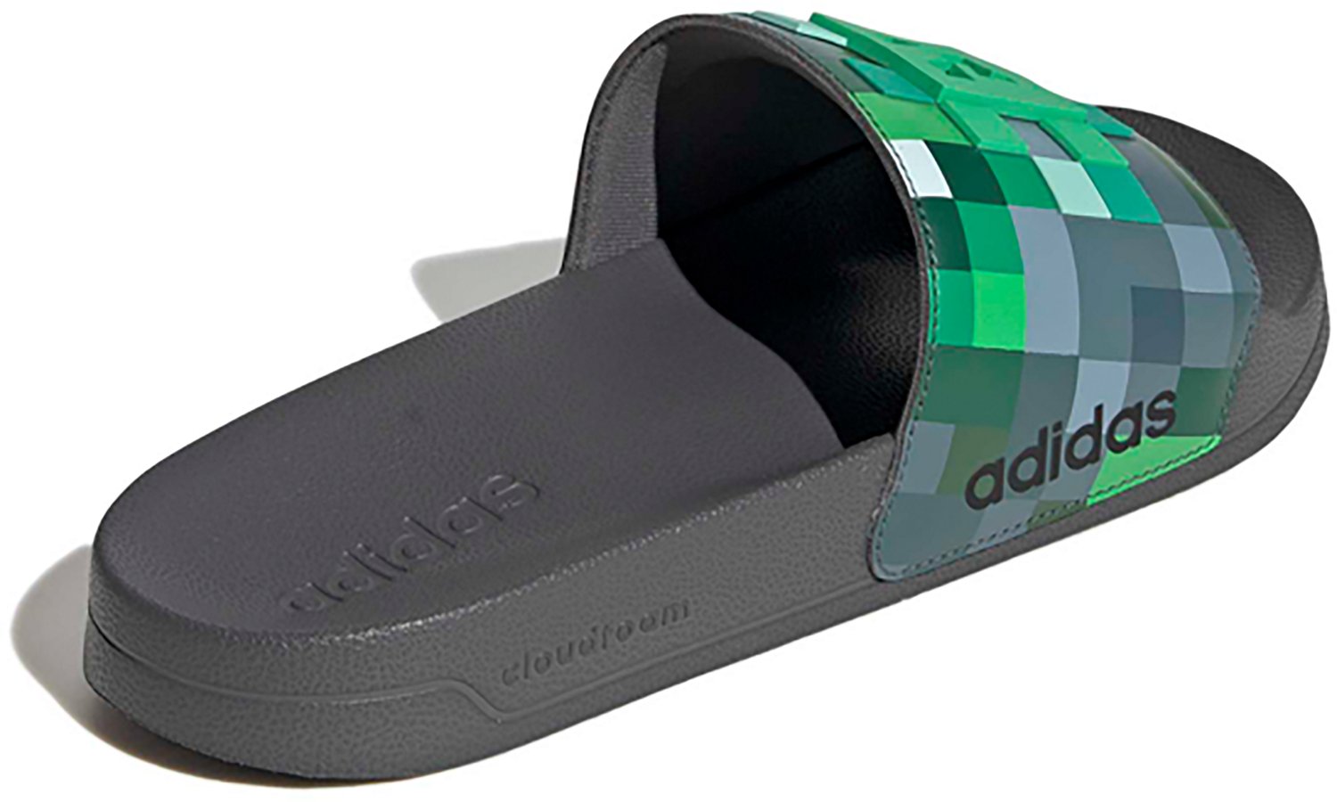 adidas Adults' Adilette Shower Minecraft Slides - view number 4