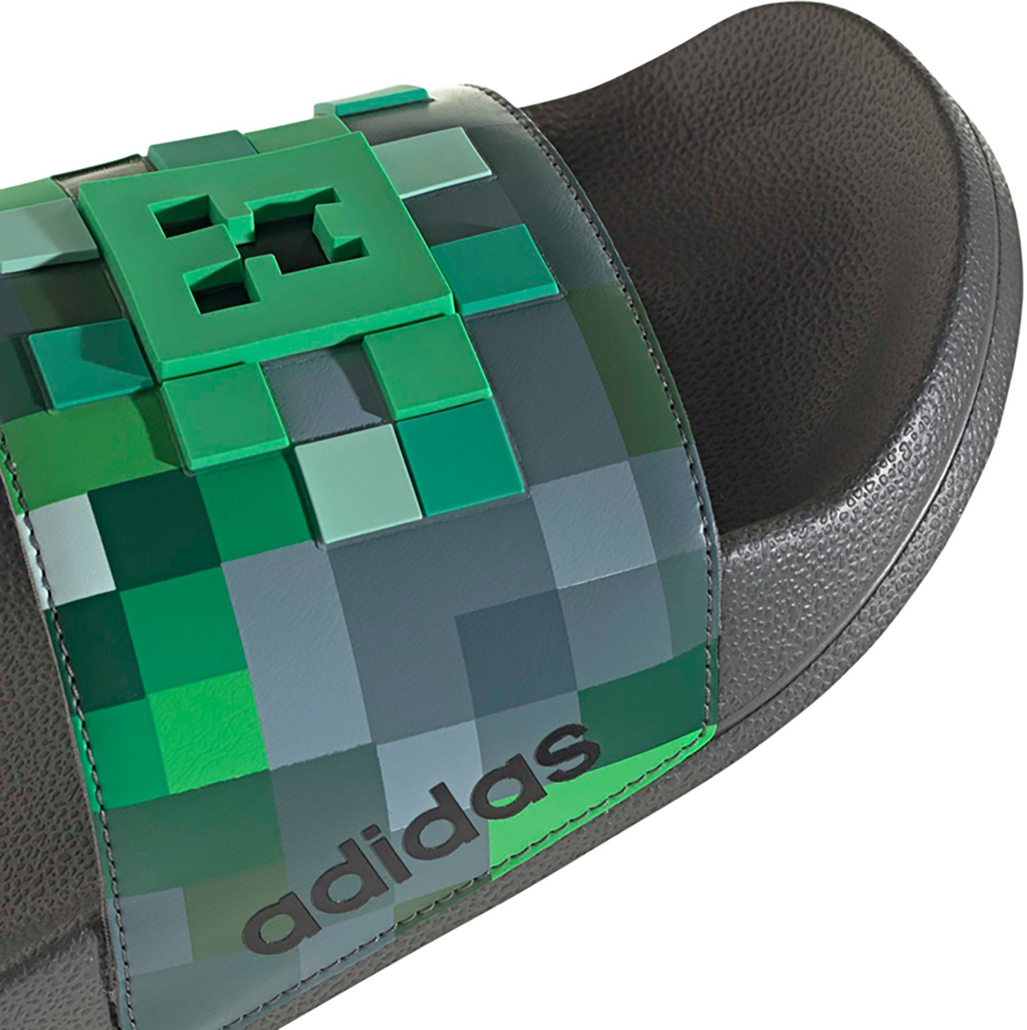adidas Adults' Adilette Shower Minecraft Slides - view number 7