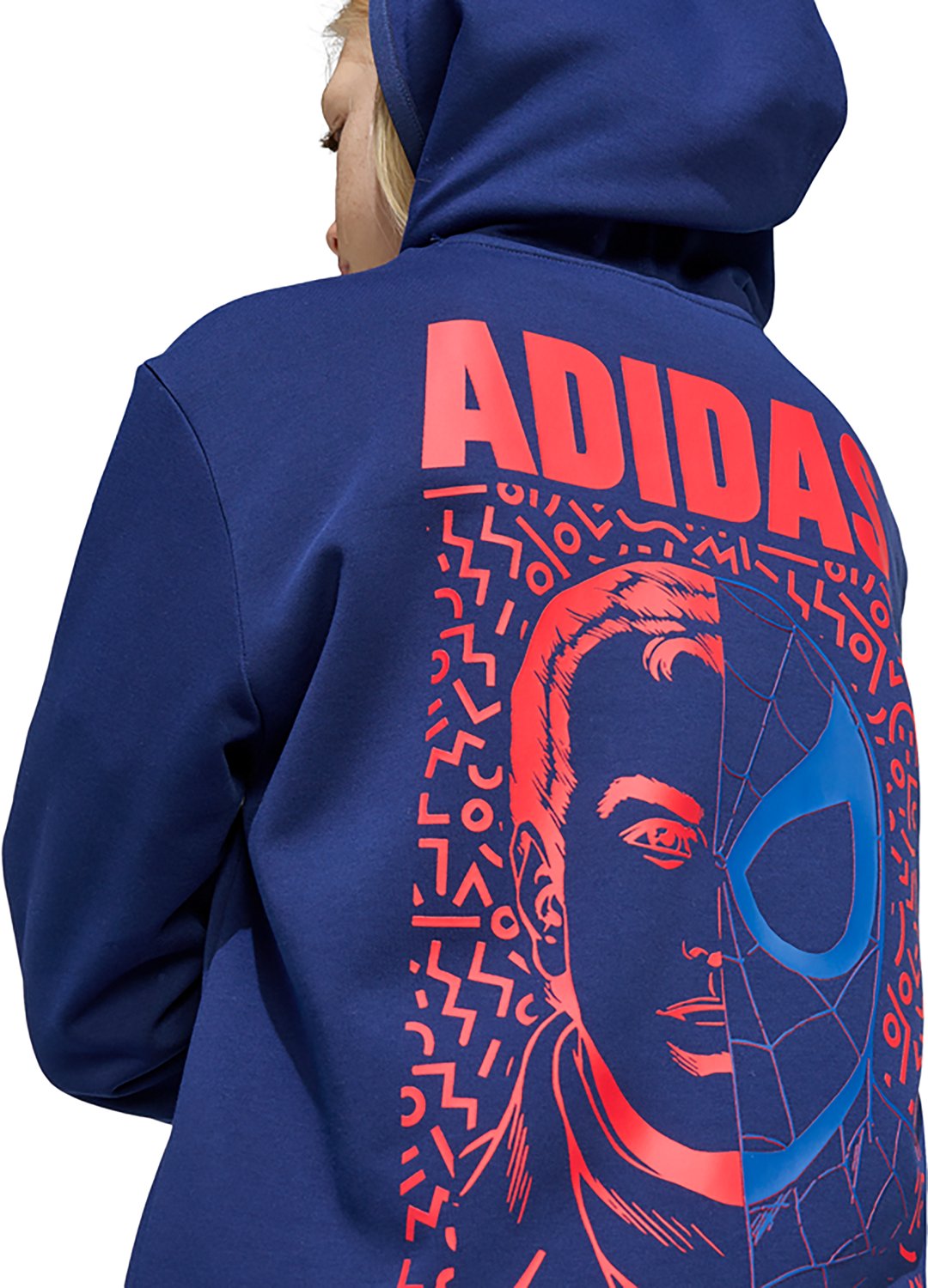 adidas x Marvel Kids' Spider-Man Hooded Sweatshirt - view number 4