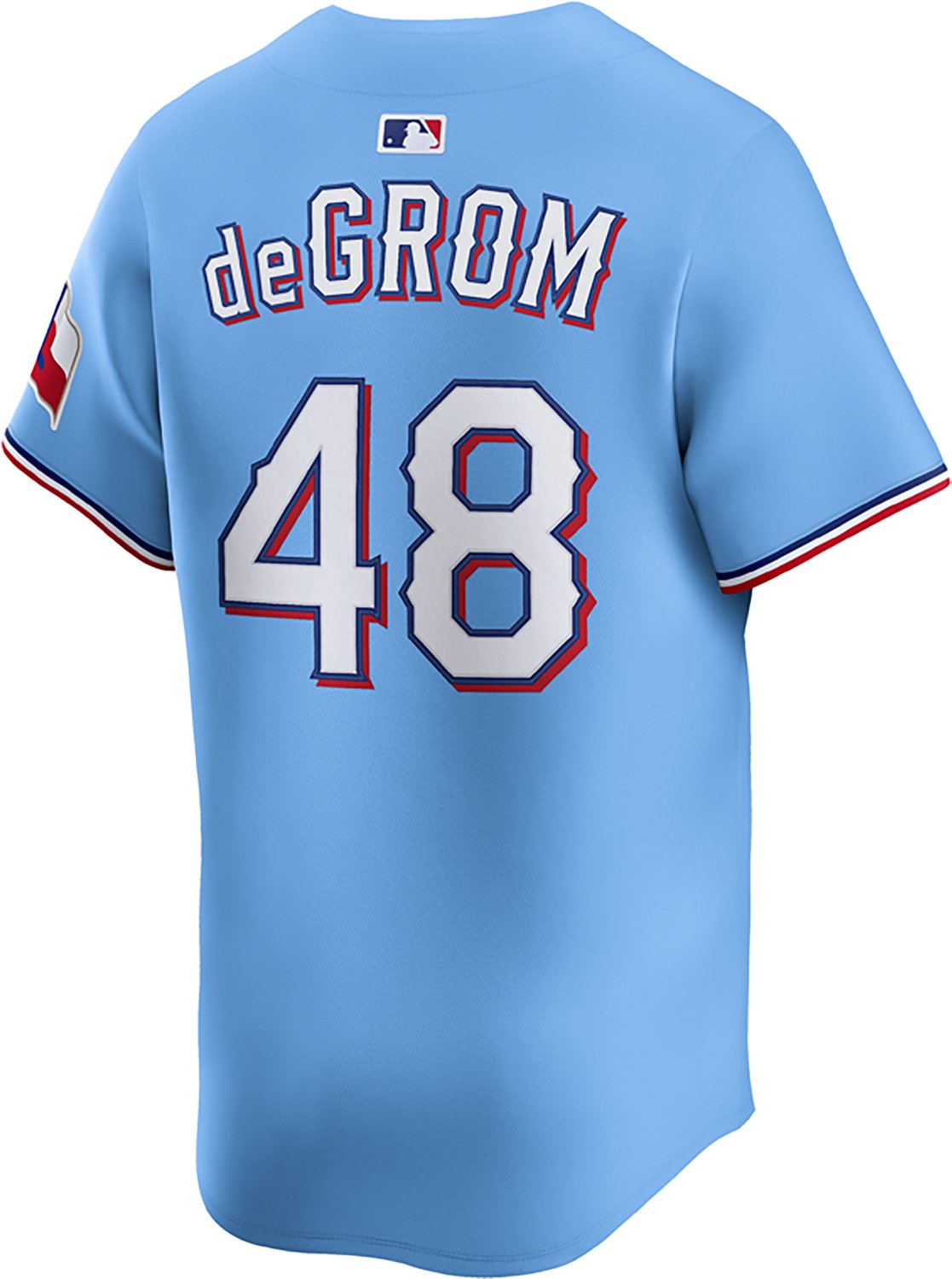 Nike Men's Texas Rangers Jacob deGrom #48 Limited Alt Player Jersey - view number 2