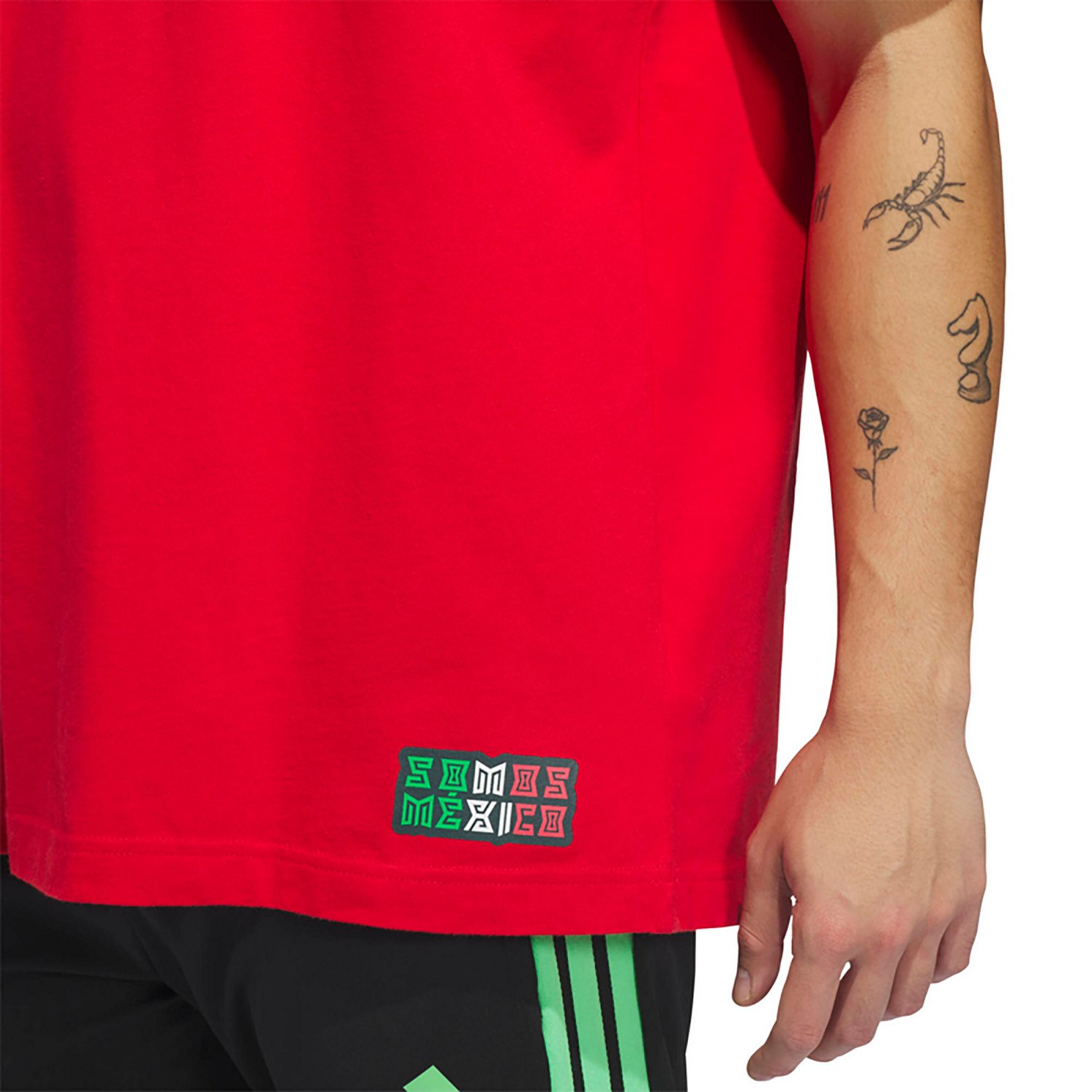 adidas Men's Mexico World Cup 2026 Jersey Hook T-shirt - view number 4