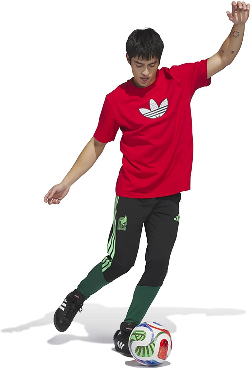 adidas Men's Mexico World Cup 2026 Jersey Hook T-shirt - view number 5