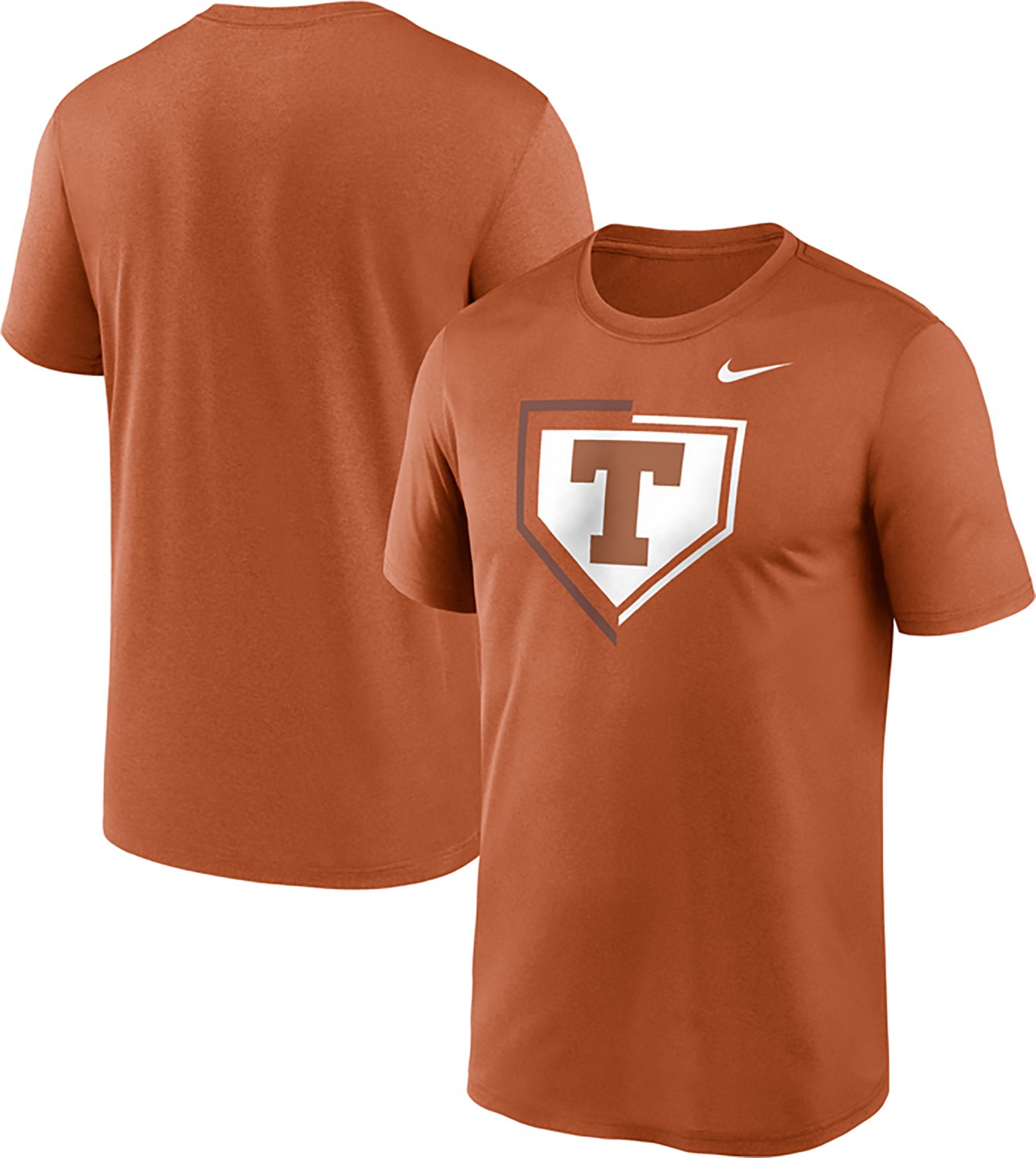 Nike Men's University of Texas Legend Baseball Icon Graphic T-shirt - view number 3