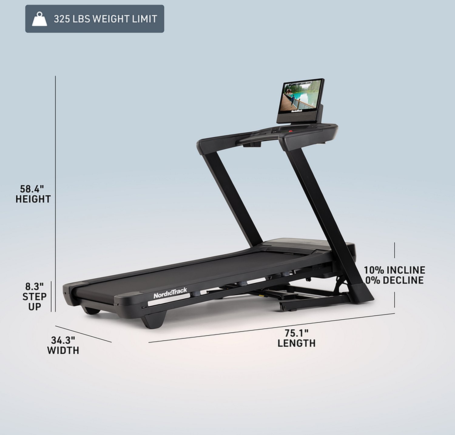 NordicTrack T Series 16 Treadmill - view number 3