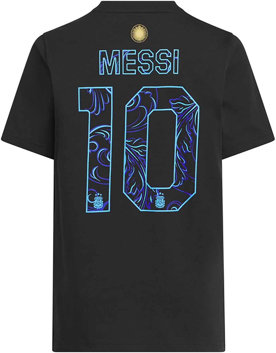 adidas Youth Lionel Messi Argentina Jersey Hook T-shirt - view number 2