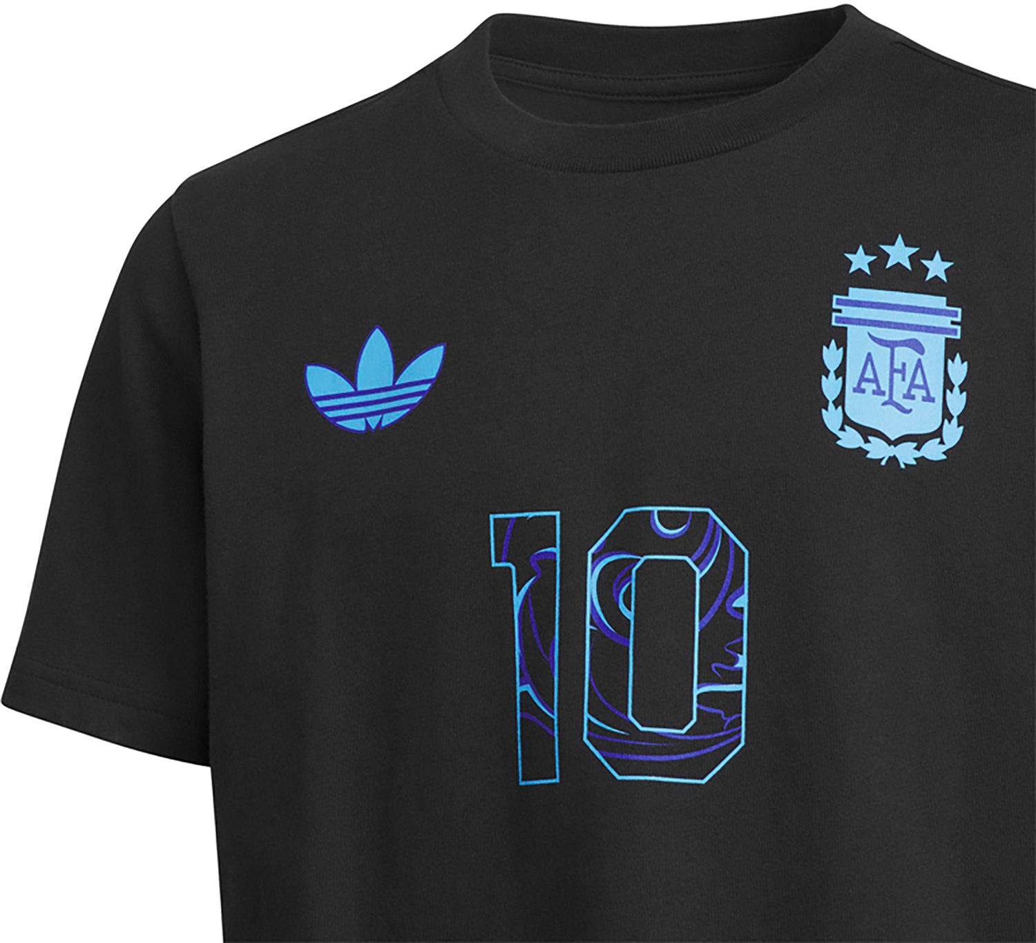 adidas Youth Lionel Messi Argentina Jersey Hook T-shirt - view number 4