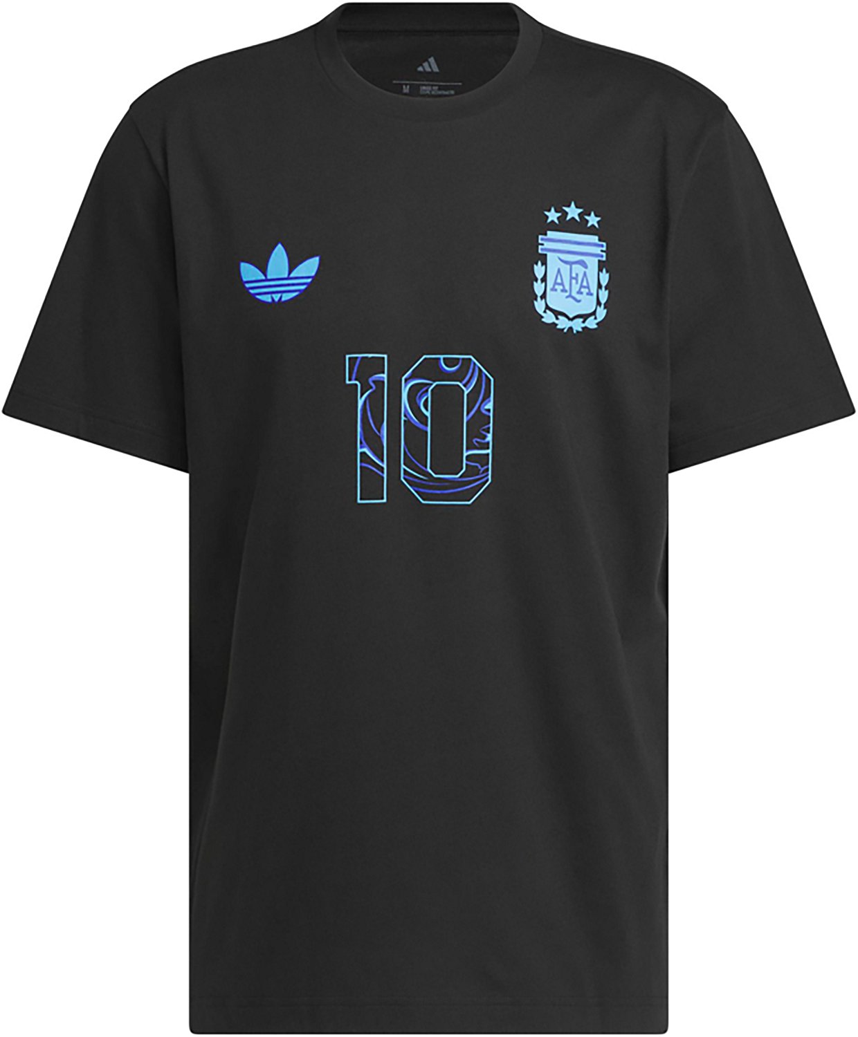 adidas Men's Lionel Messi Argentina Jersey Hook T-shirt - view number 6