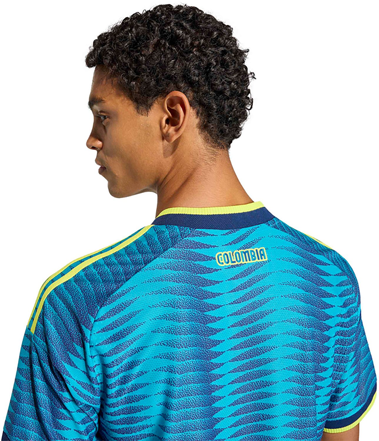 adidas Men's Colombia Away Authentic Jersey - view number 4