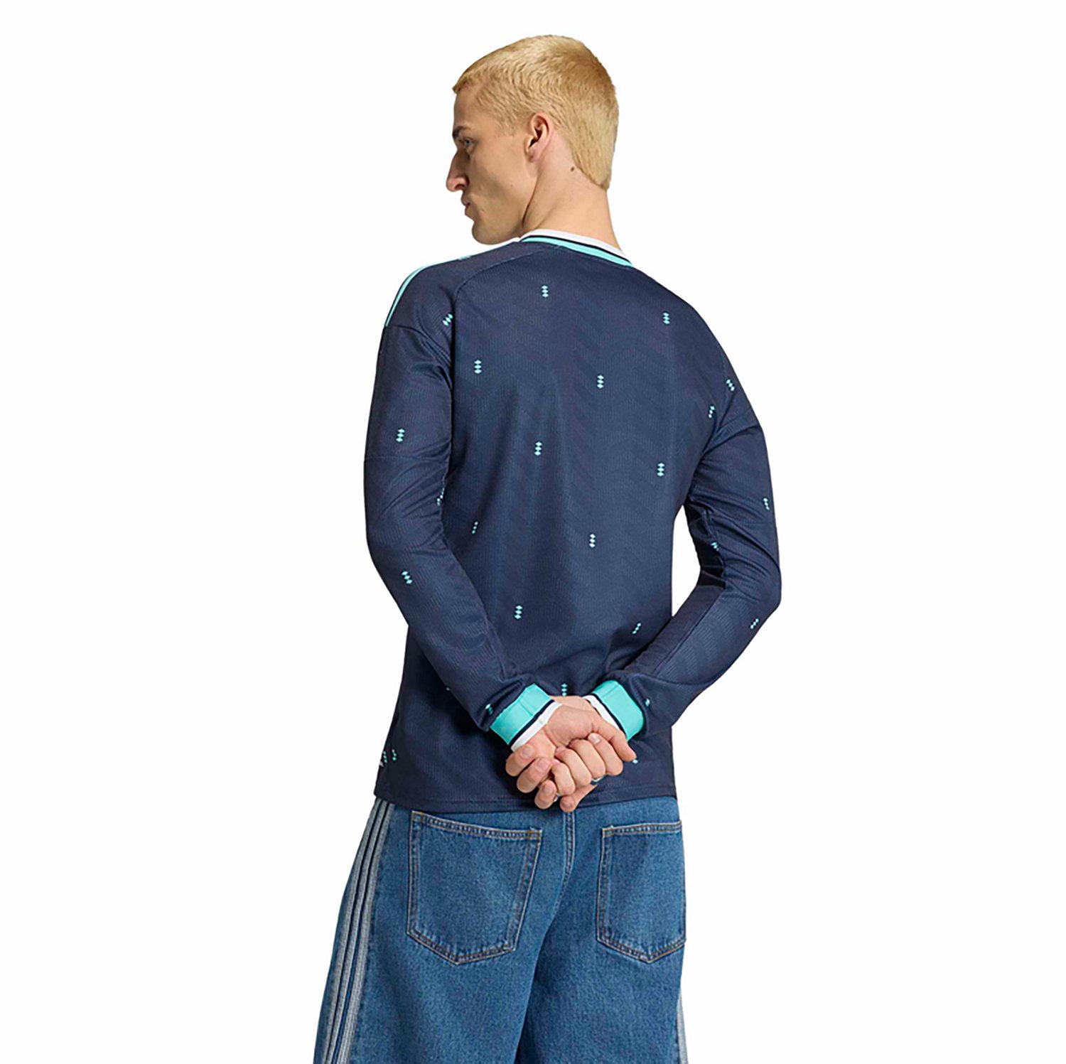 adidas Men's Germany Away Replica Long Sleeve Jersey - view number 2