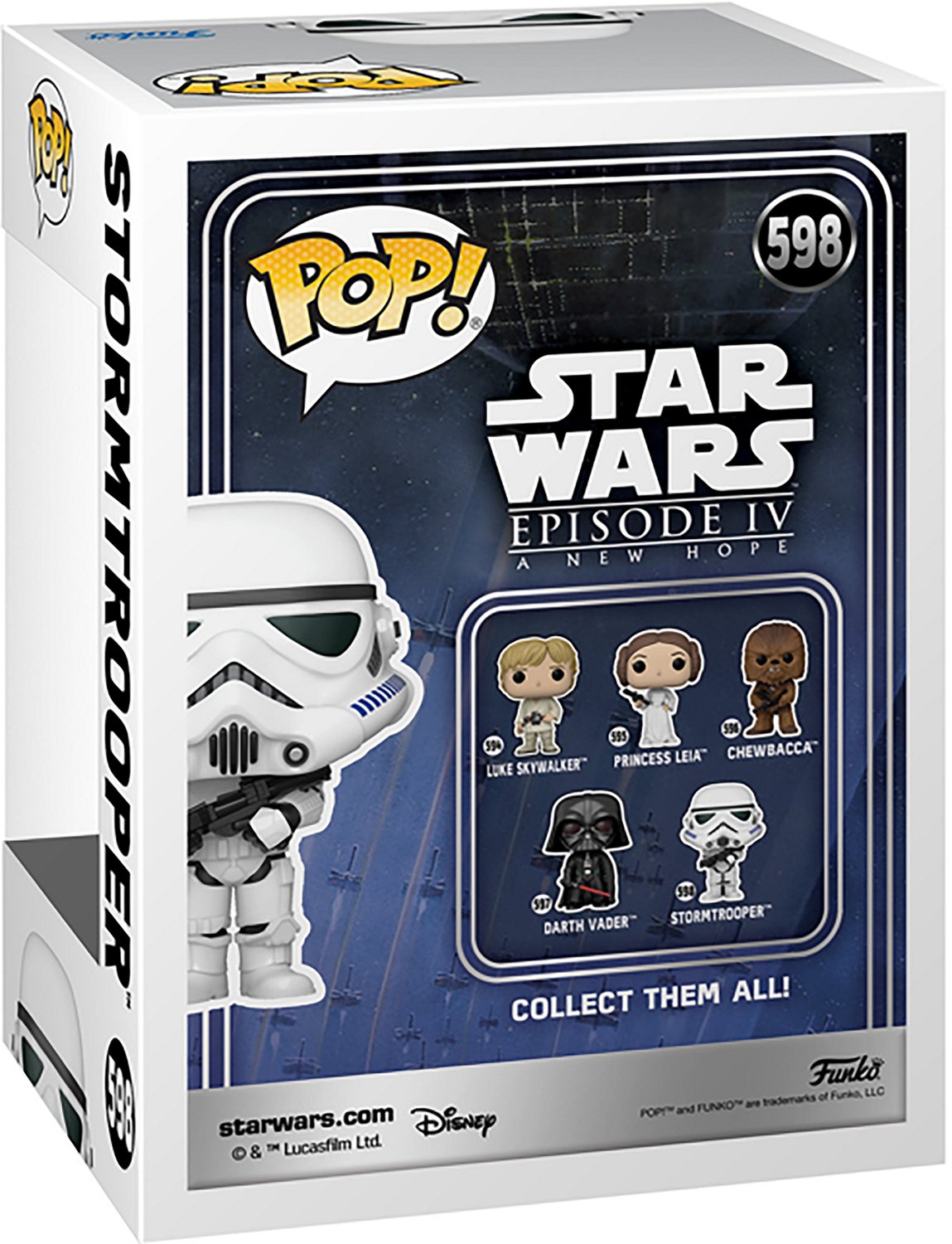 Funko Pop! Star Wars Classic Stormtrooper Vinyl Figure #598 - view number 2