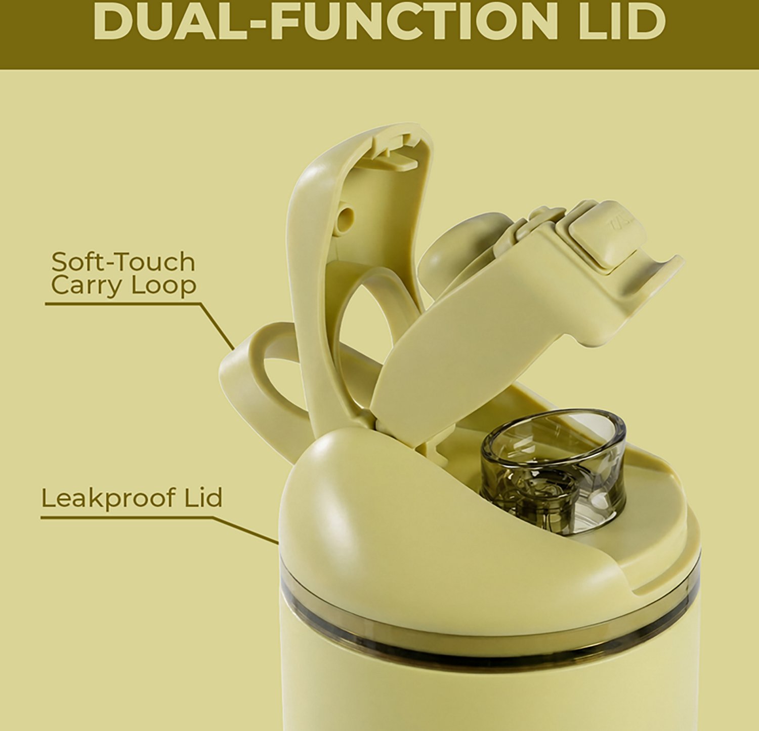 HydroJug Ease2o 24 oz Water Bottle with Straw Lid - view number 5