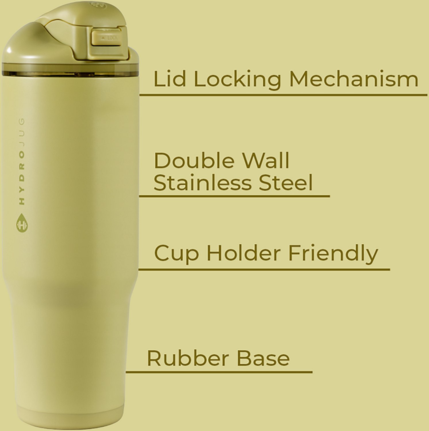 HydroJug Ease2o 32 oz Water Bottle with Straw Lid - view number 7