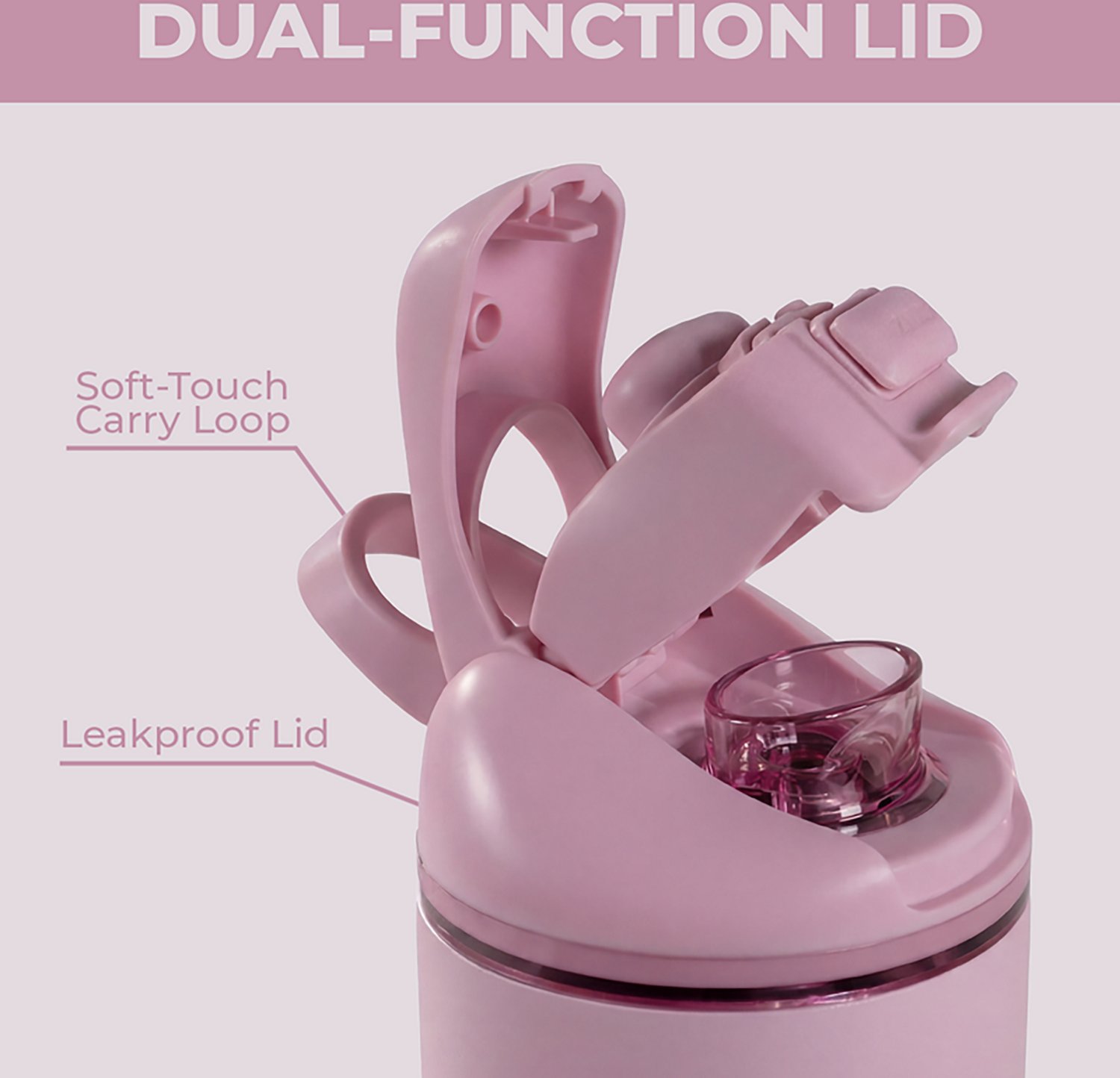 HydroJug Ease2o 32 oz Water Bottle with Straw Lid - view number 5