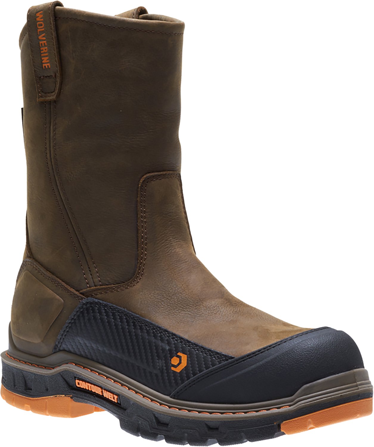 Wolverine Men's Overpass CarbonMax EH Wellington Work Boots - view number 3
