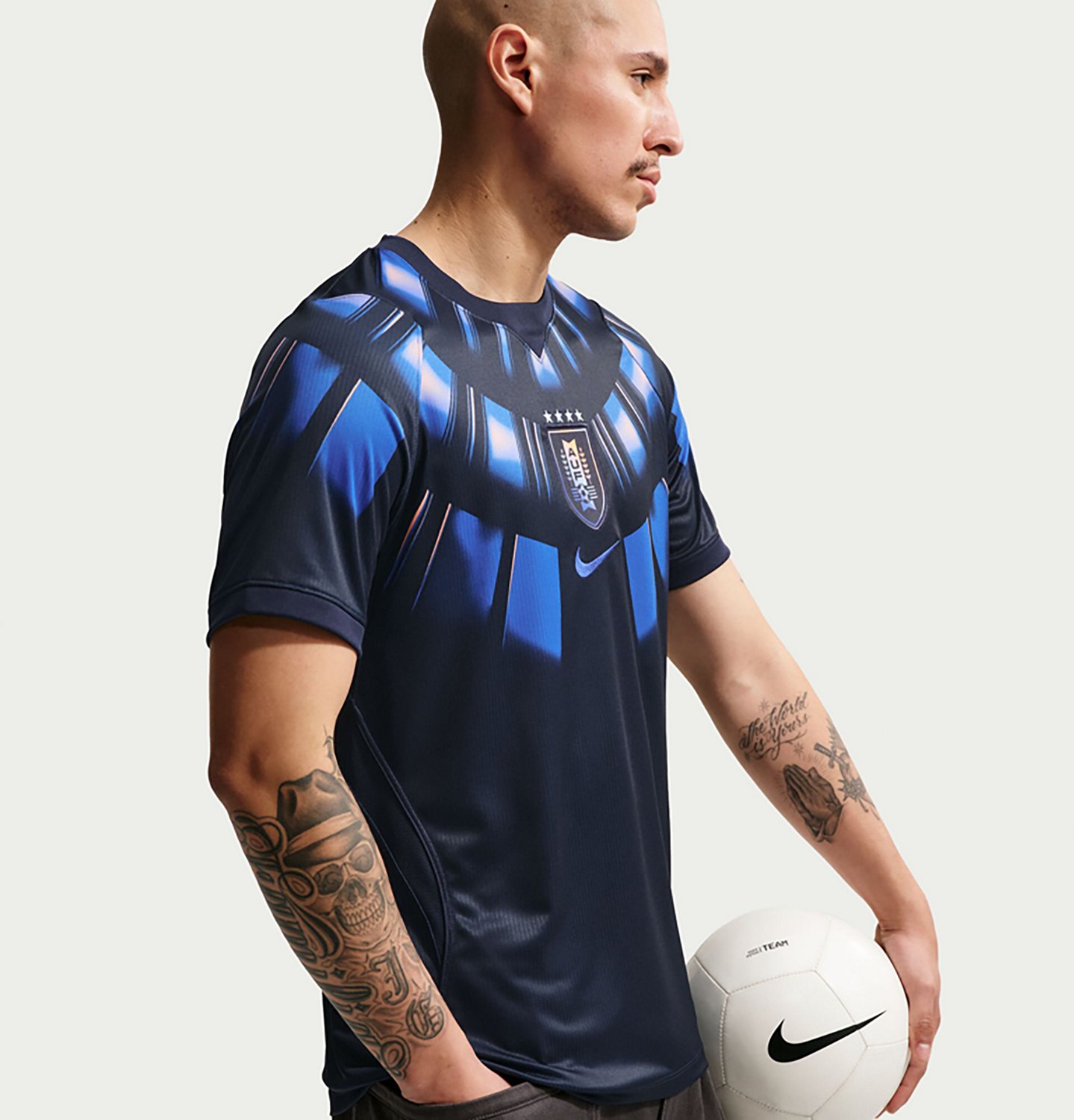Nike Men's Uruguay World Cup 2026 National Team Away Stadium Replica Jersey - view number 3