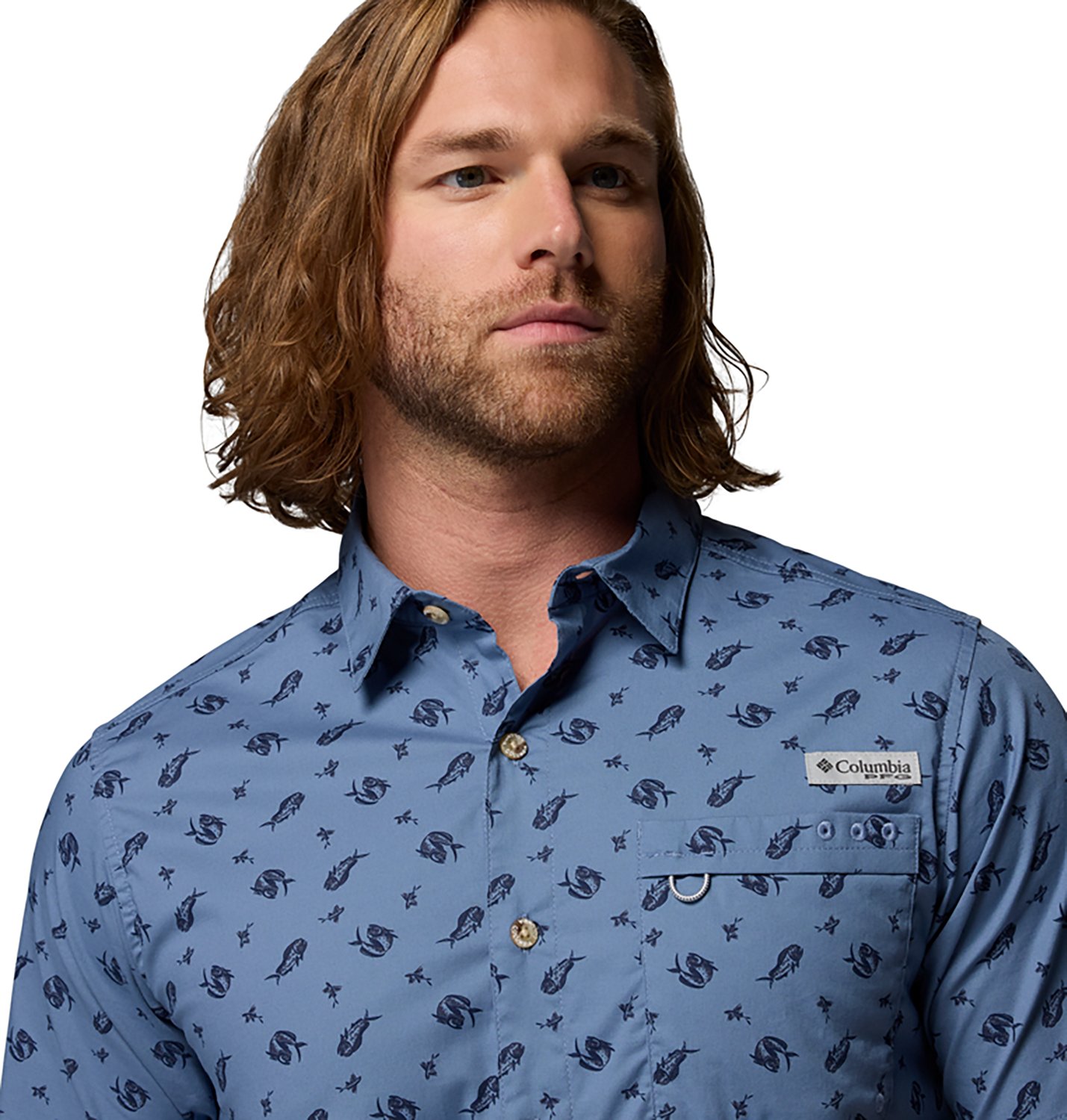 Columbia Sportswear Men's Wild Cast Camp Button Down Shirt - view number 3