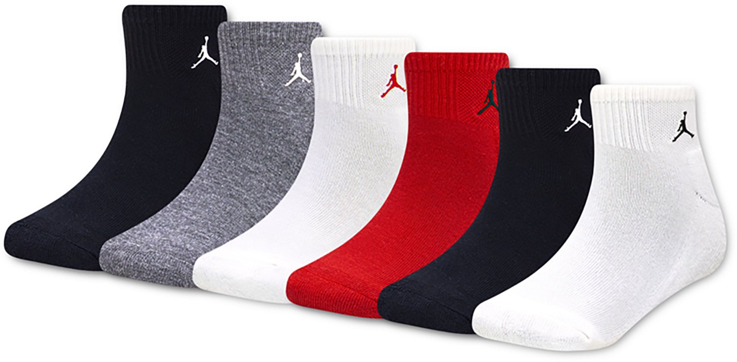 Jordan Kids' Everyday Essentials Ankle Socks 6-Pack