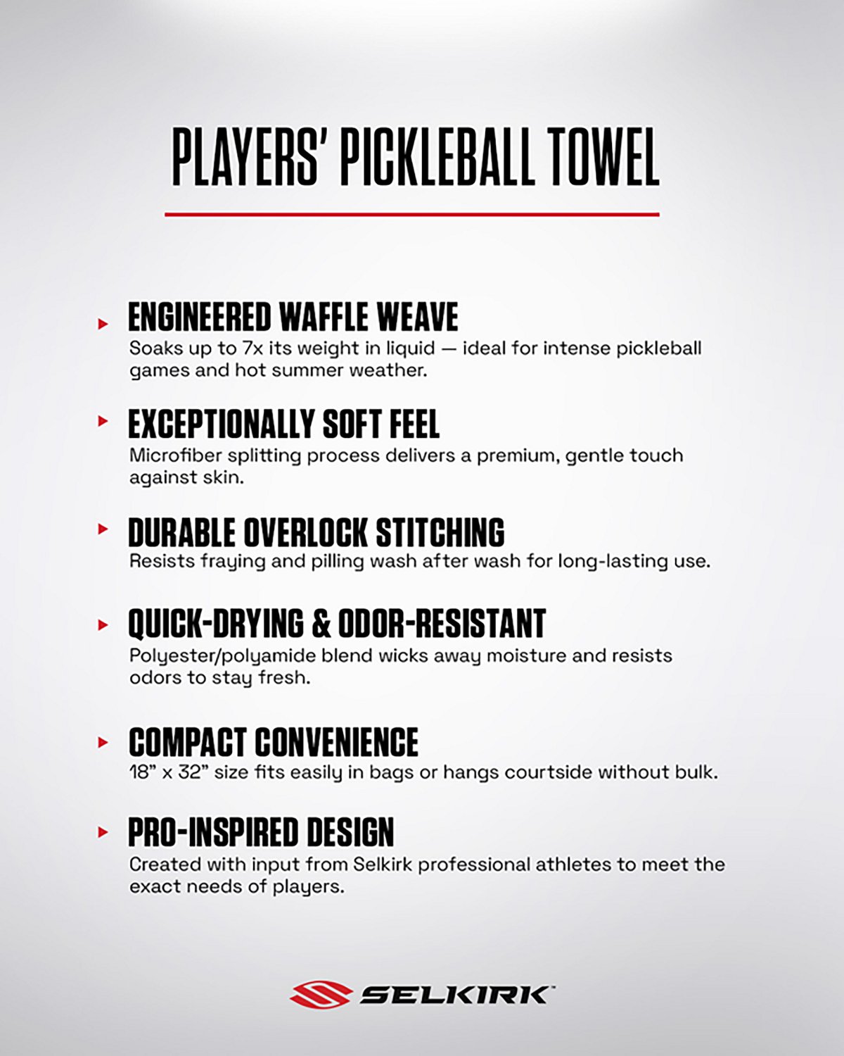  Selkirk Pickleball Microfiber Towel - view number 7