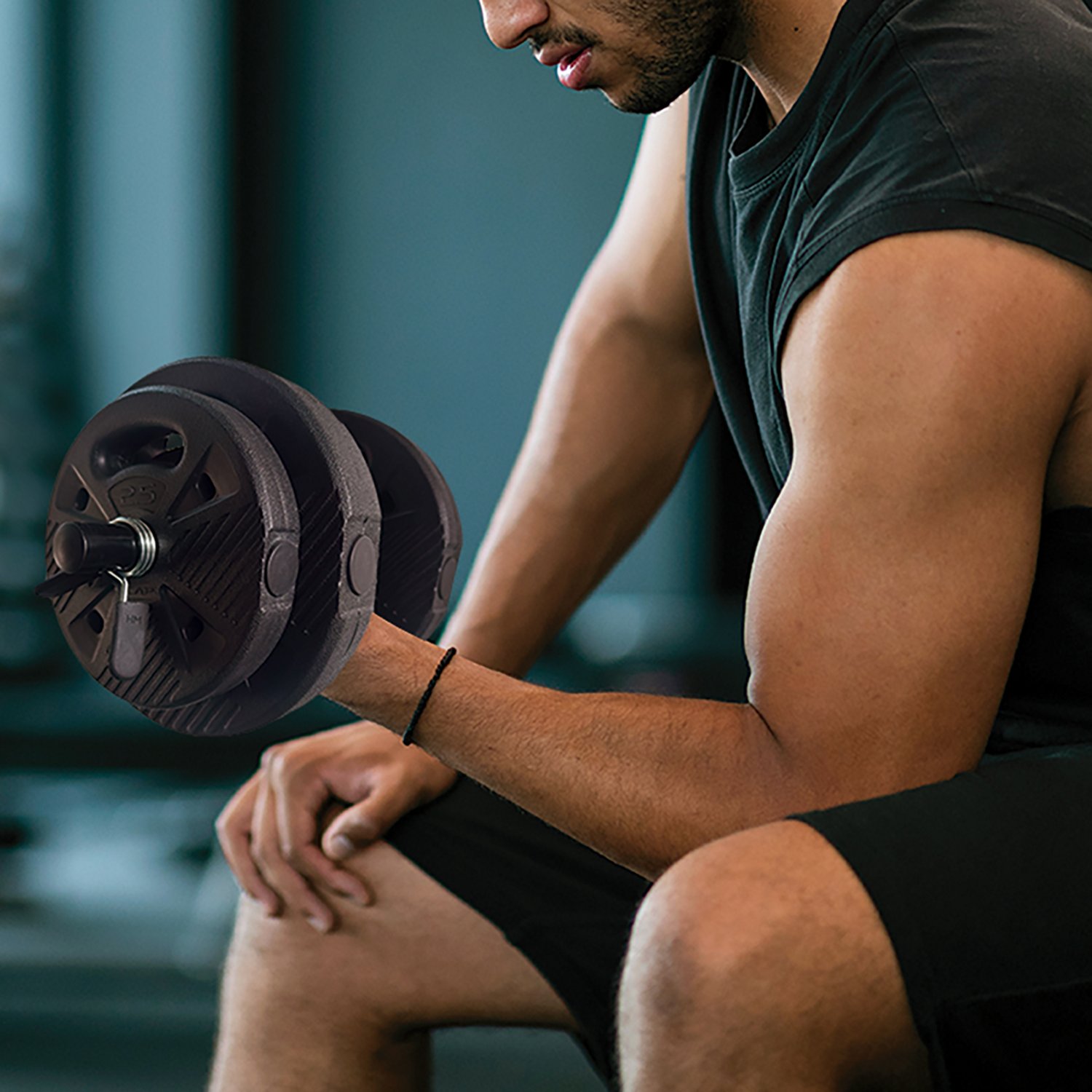 CAP Barbell 40lb Cement Dumbbell Set - view number 3
