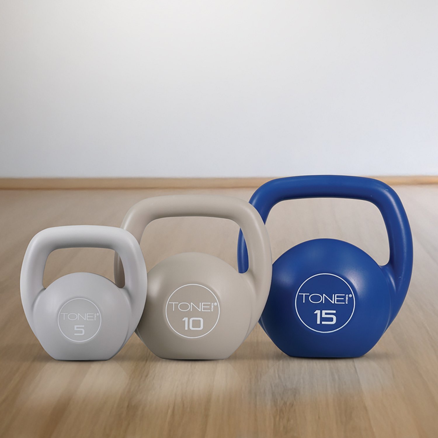 Tone 30 lbs Cement Kettlebell Set - view number 5