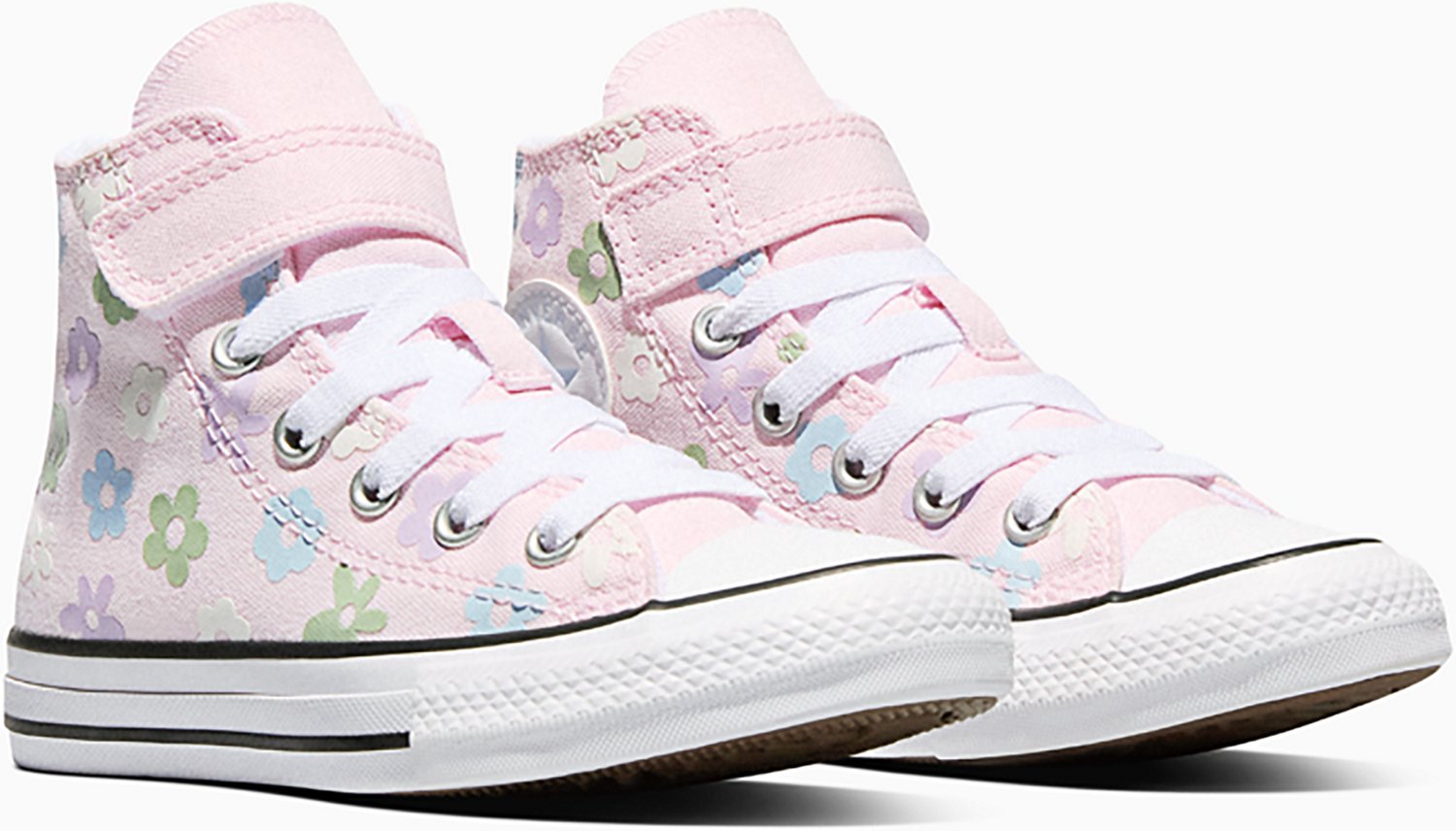 Converse Girls' Chuck Taylor All Star Easy-On Bubble Flowers Shoes - view number 3