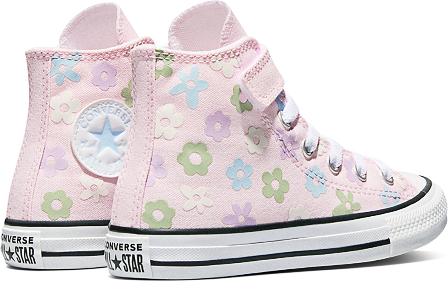 Converse Girls' Chuck Taylor All Star Easy-On Bubble Flowers Shoes - view number 4