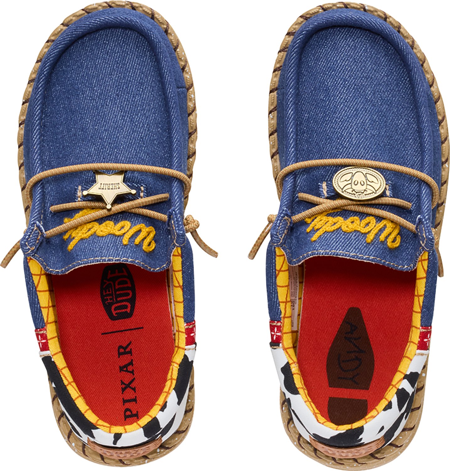 HEYDUDE Boys' Wally Funk Sheriff Woody Shoes - view number 5
