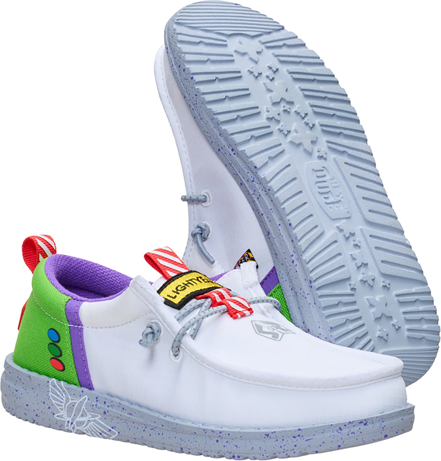 HEYDUDE Boys' Wally Funk Buzz Lightyear Shoes - view number 6