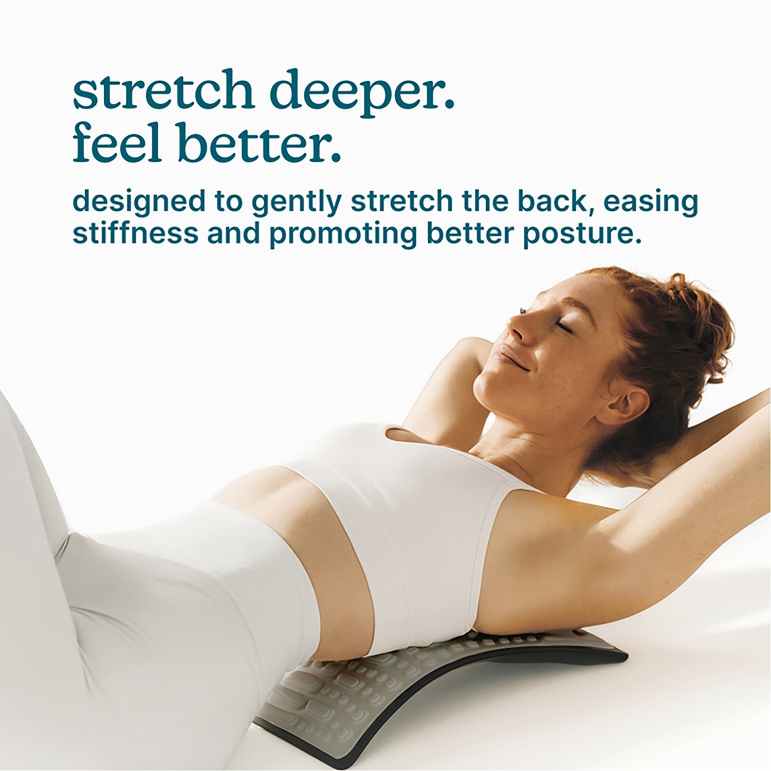 HoMedics Unisex Fit Back Stretcher with Comfort TPR Topper - view number 2