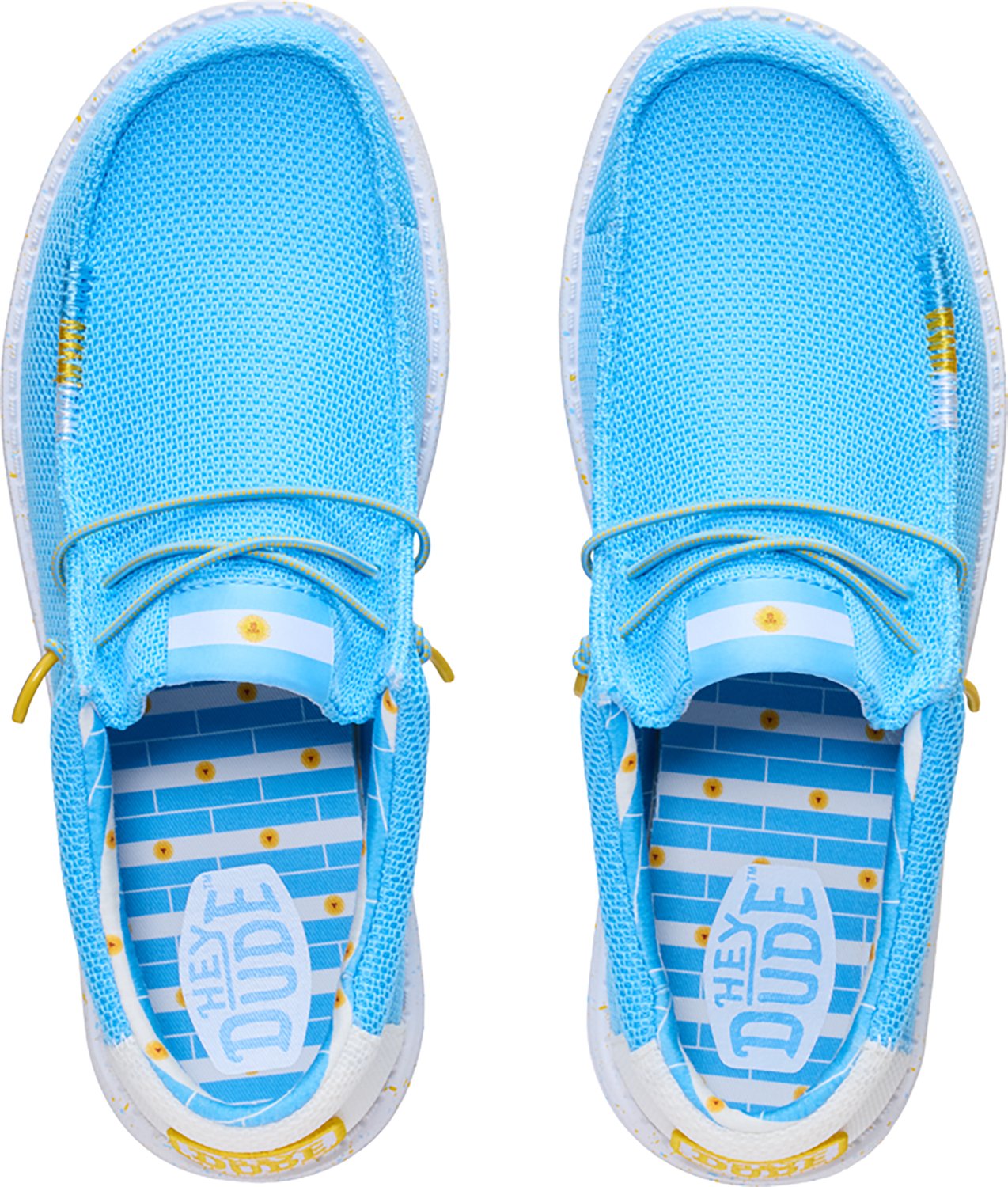 HEYDUDE Men's Wally Argentina World Cup Shoes - view number 5
