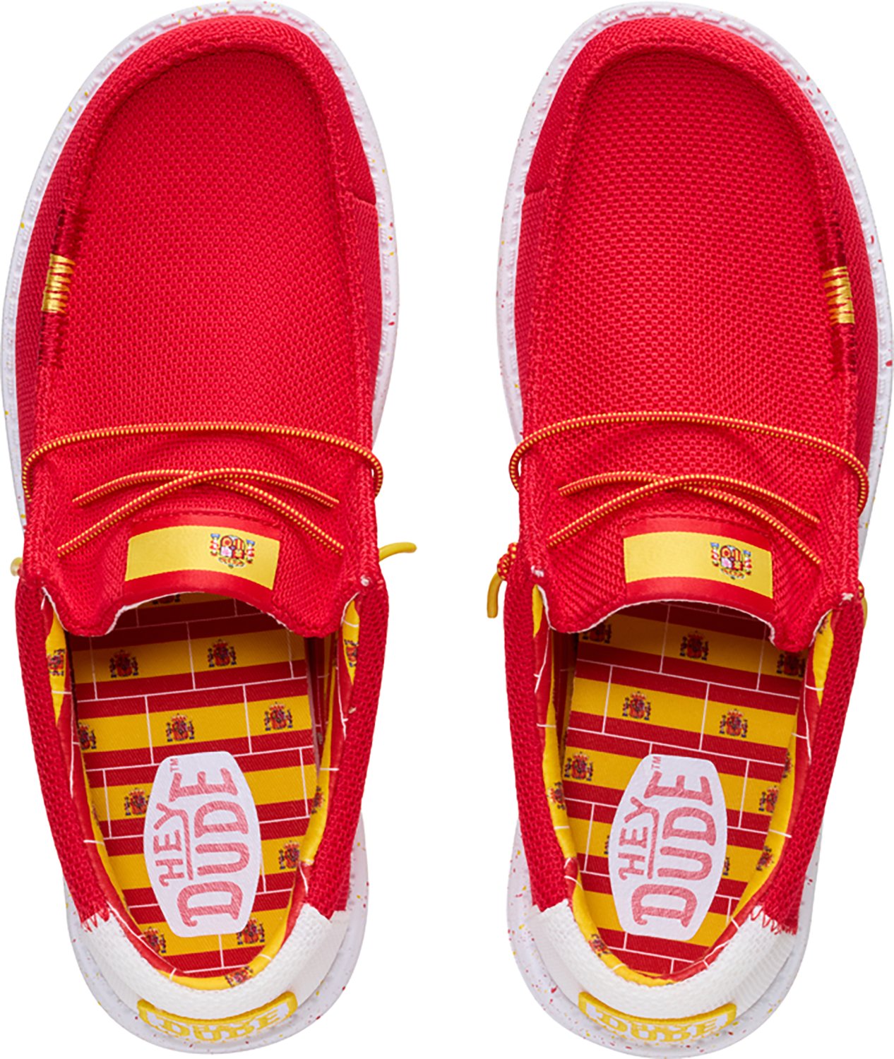 HEYDUDE Men's Wally Spain World Cup Shoes - view number 5